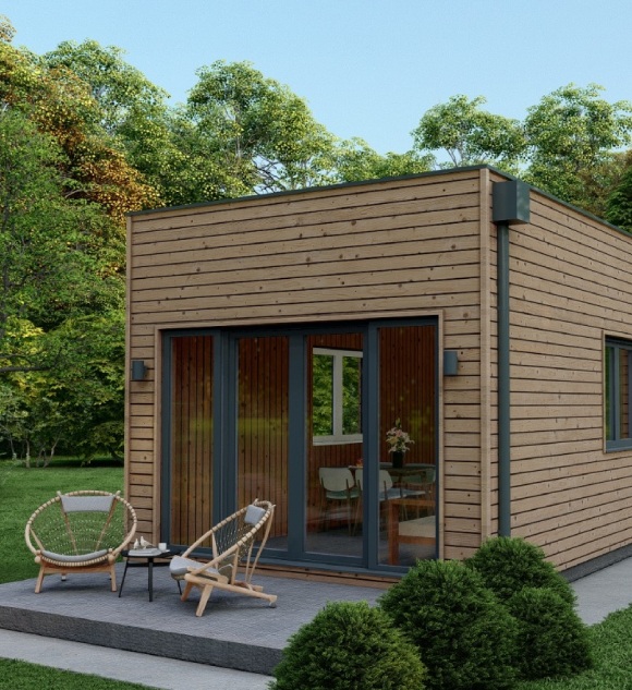 Firius Essence prefab woning - buitenaanzicht