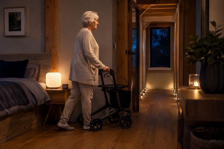 Automatische nachtverlichting in de gang